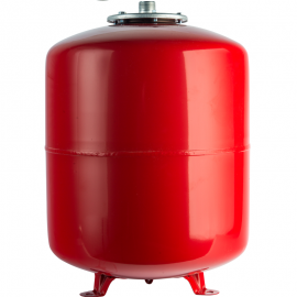 Расширительный бак 100 л. отопление (цвет красный)